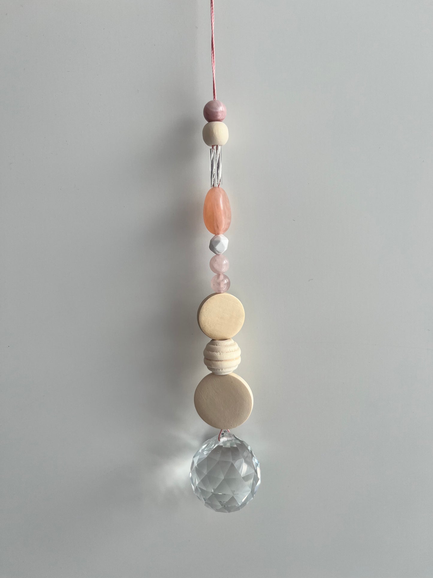 Lichtfänger „Pur“ aus Edelstein und Holz